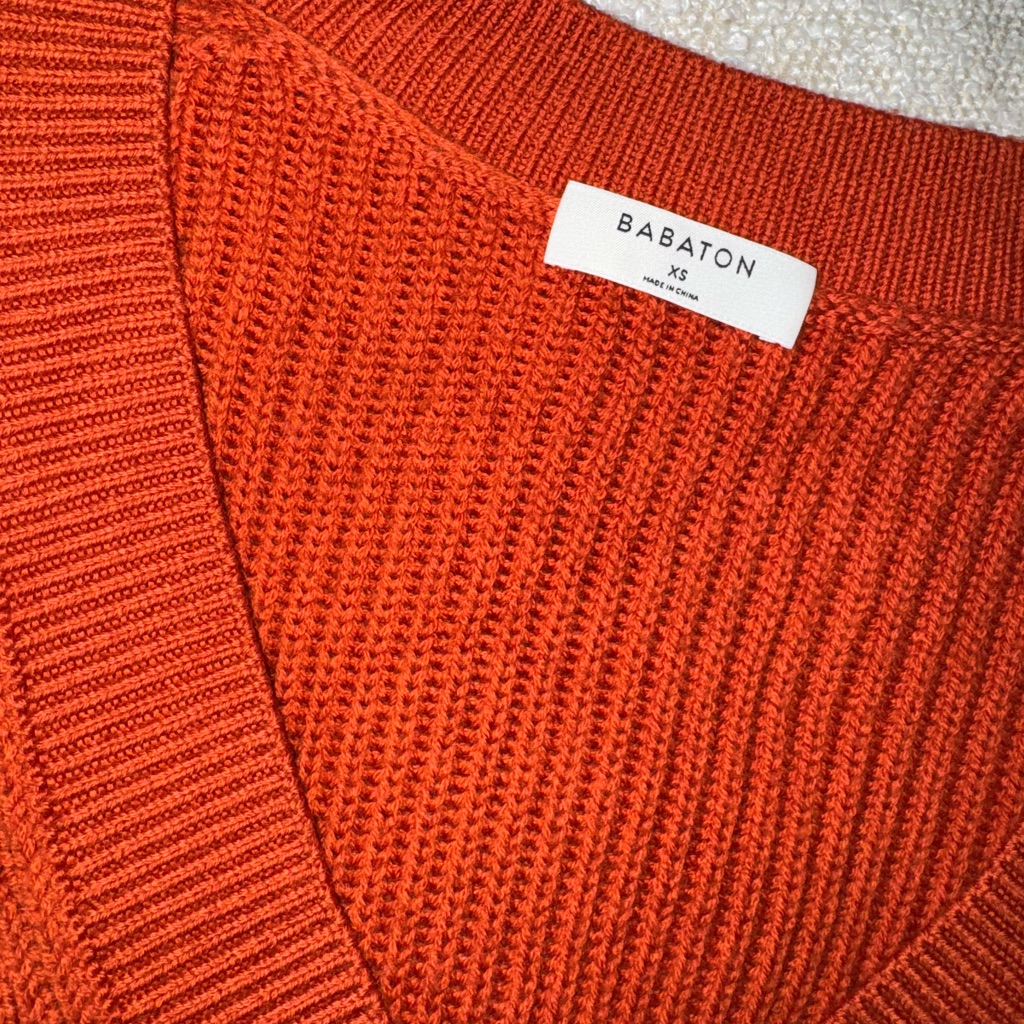 Babatoon Xs Red Sweater. Great For Layering!